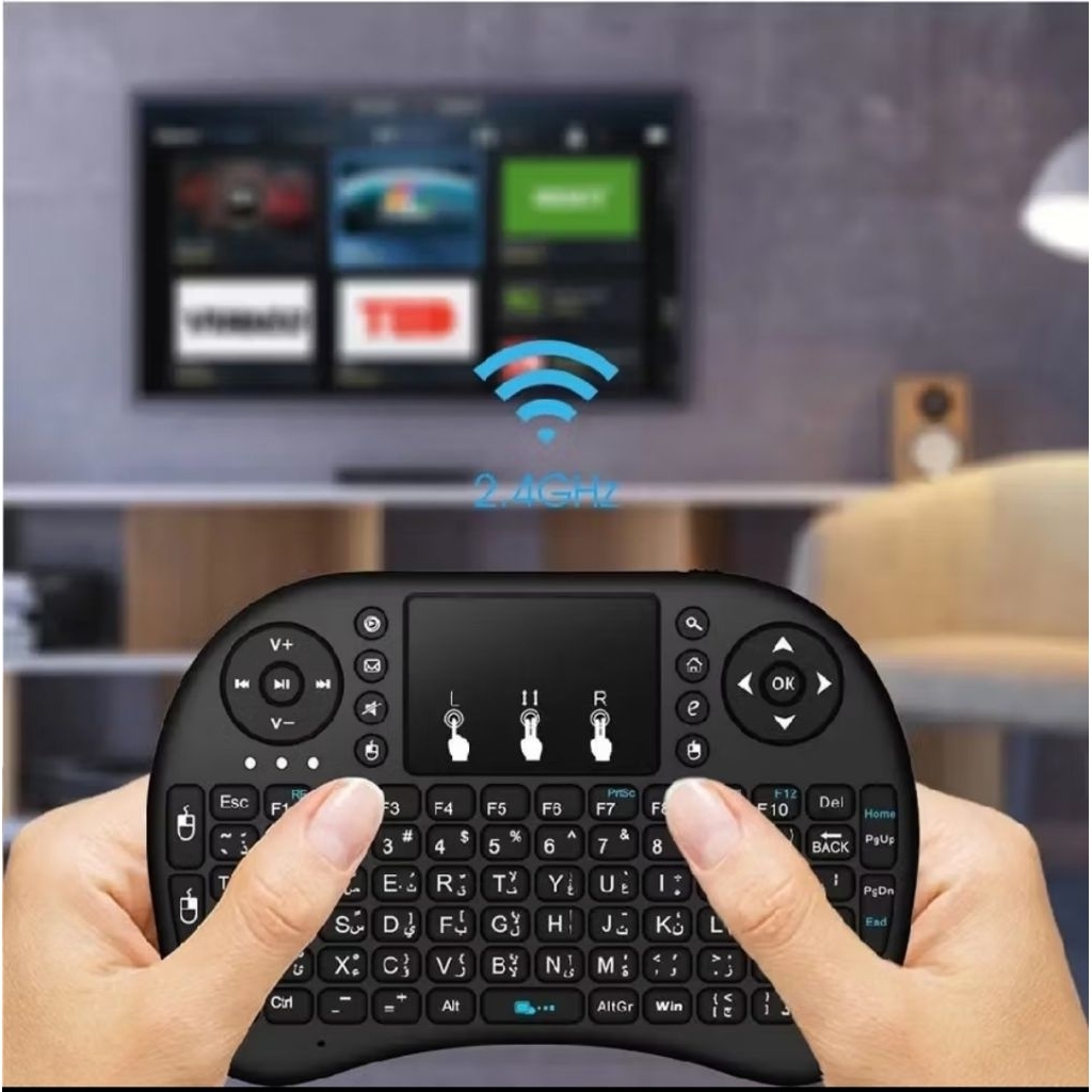 Jual mini keyboard Android box PC free baterai | Shopee Indonesia