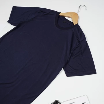 Kaos Polos Pria Kaos Oblong Tebal Lengan Pendek Pria T Shirt Cotton Combed PE Round Neck