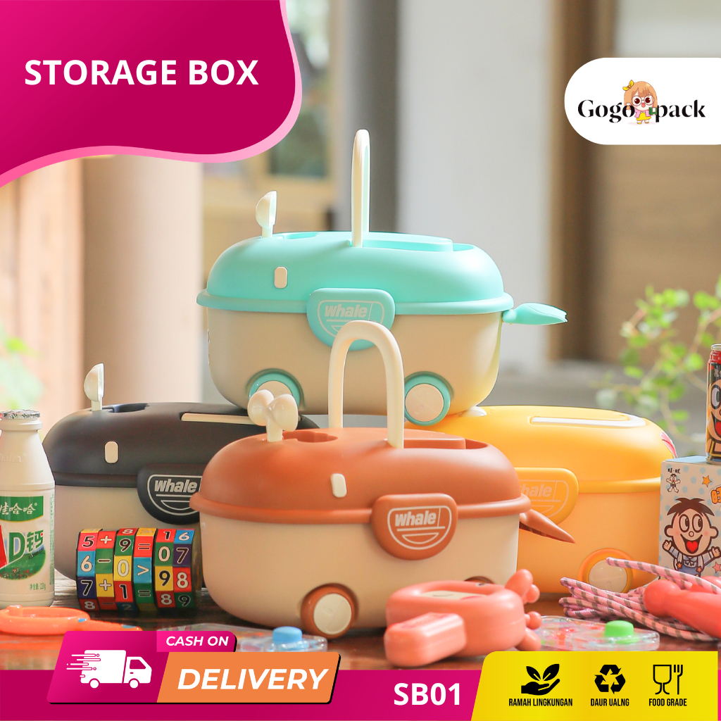 Jual Storage Box Mini / Kotak Mainan Anak / Koper Mainan Mini / Kotak ...
