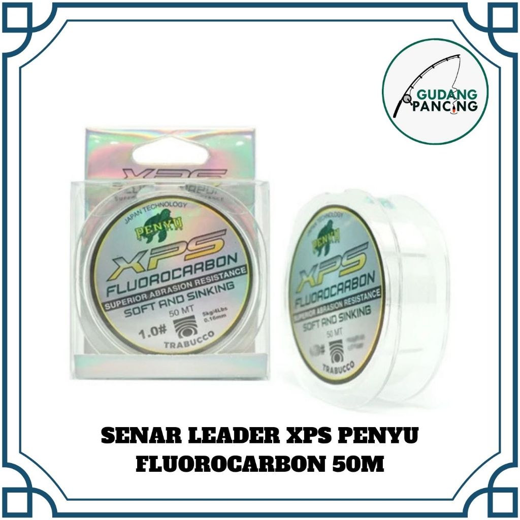 Jual Leader Pancing Penyu XPS - Fluorocarbon 50M | Shopee Indonesia