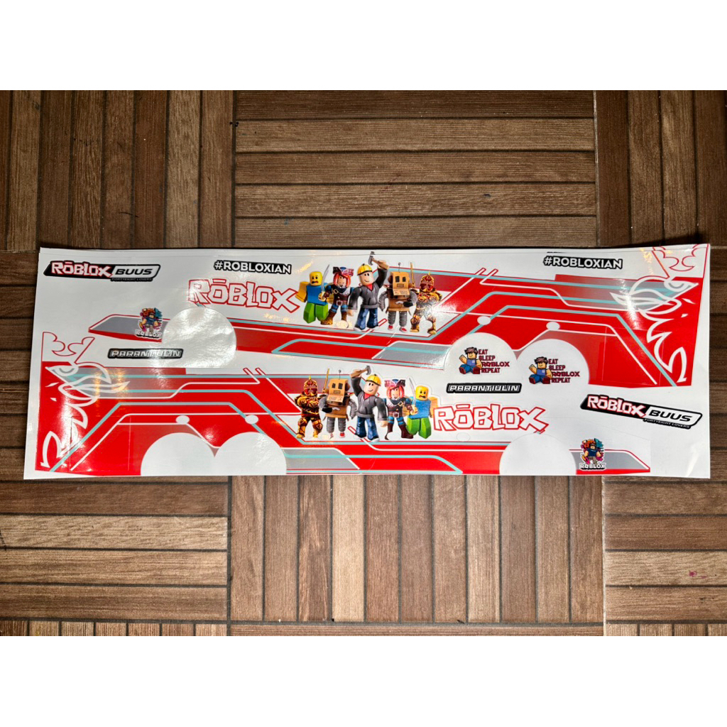 Jual Stiker Livery ROBLOX untuk Miniatur Bus RKC Tronton JB 5 Terbaru ...