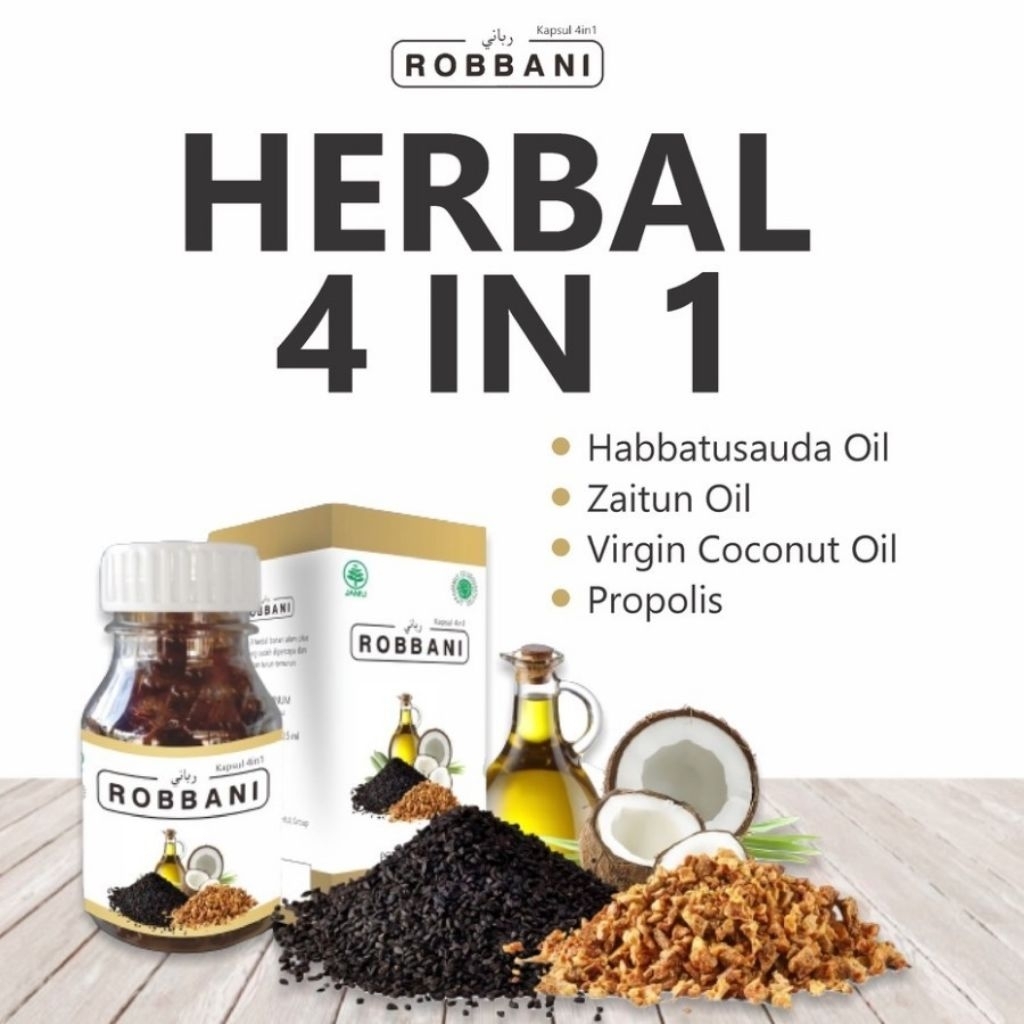 Jual Kapsul Robbani Ecer 30 Kapsul Atasi Kolestrol, Hipertensi, Nyeri ...