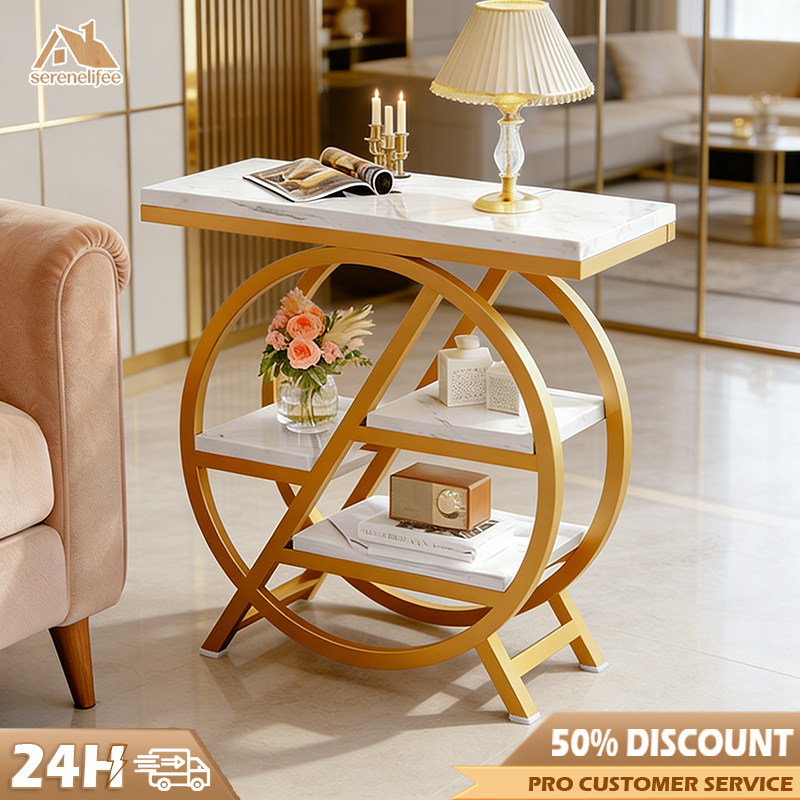 COD Meja Consule Ruang Tamu Minimalis Meja Konsul Estetik Rak Display untuk Teras & Foyer Meja Hias Ruang Tamu Meja Minimalis Meja Sofa Meja Konsol Multifungsi untuk Ruang Tamu & Kamar Tidur
