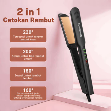 Pengiriman Cepat Keriting Pengeriting Rambut Dengan Layar LCD Pengunci Cerdas PTC Multi Level