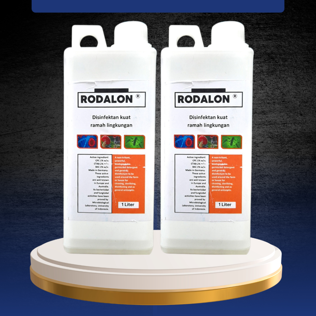 Jual RODALON 1 LITER - Disenfektan Ampuh Pembasmi Bakteri, Virus, Fungi ...