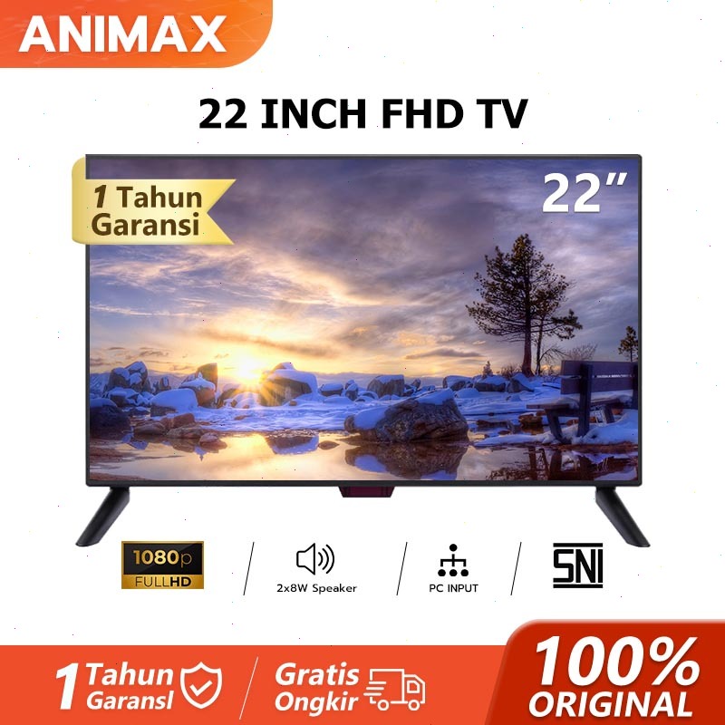 Jual Promo Animax TV LED TV Digital 21 inch 22 inch 24 inch 25 inch TV ...