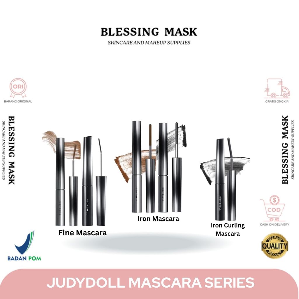 Jual Judydoll Iron Mascara - Maskara Besi Waterproof Smudgeproof ...