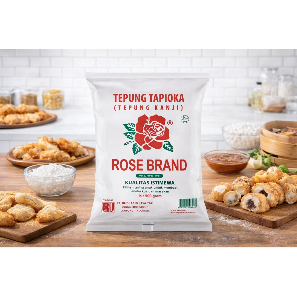 Jual Rose Brand Tepung Tapioka 500 Gram | Shopee Indonesia