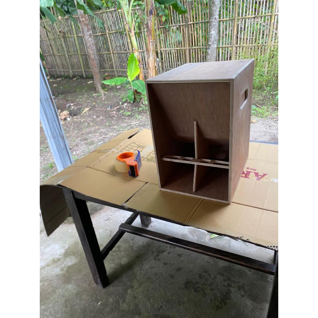 Jual BOX SPEAKER TURBO 8-18 INCH KETEBALAN KAYU 12MM | Shopee Indonesia