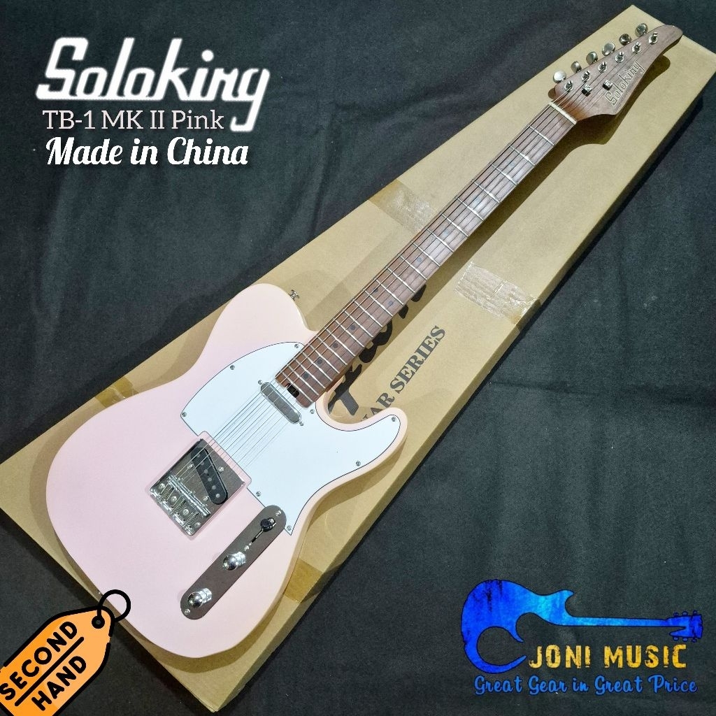 Jual Gitar Soloking Original: Telecaster T-1B VINTAGE MK II