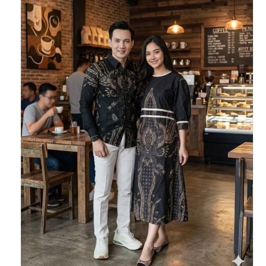 Batik Couple Motif Sriwijaya Atasan