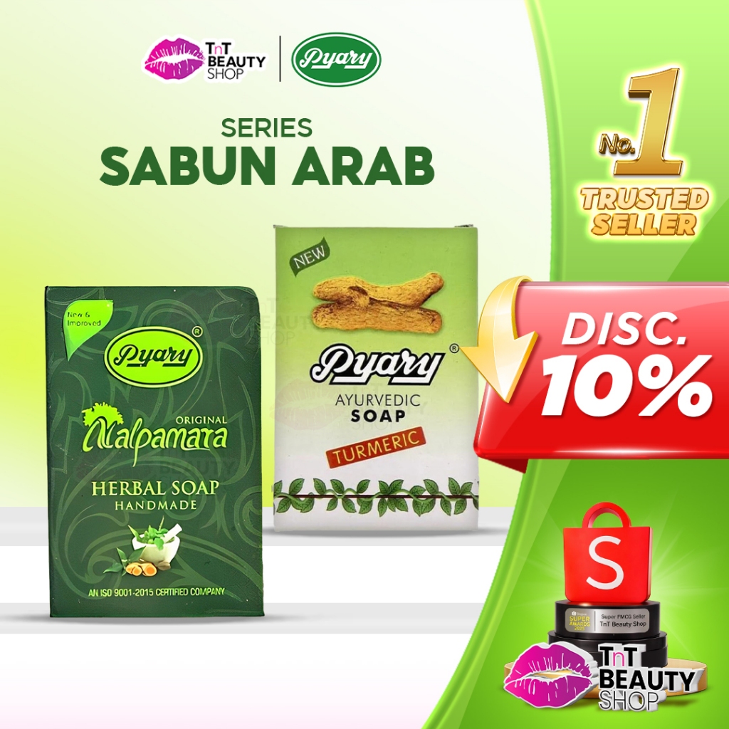Sabun Pyary Sabun Arab 100%Original | Tumeric Soap 75GR  | TnT Beauty Shop