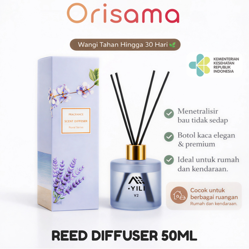 Jual Reed Scent Diffuser Aromaterapi Pengharum Ruangan Toilet Parfum ...