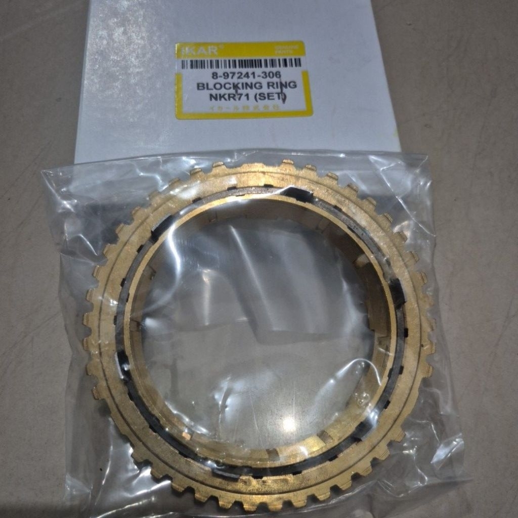 Jual BLOCKING RING SYNCHRONIZER /BLOKING RING SYNCHROMIS SET/ GIGI 1-2 ...