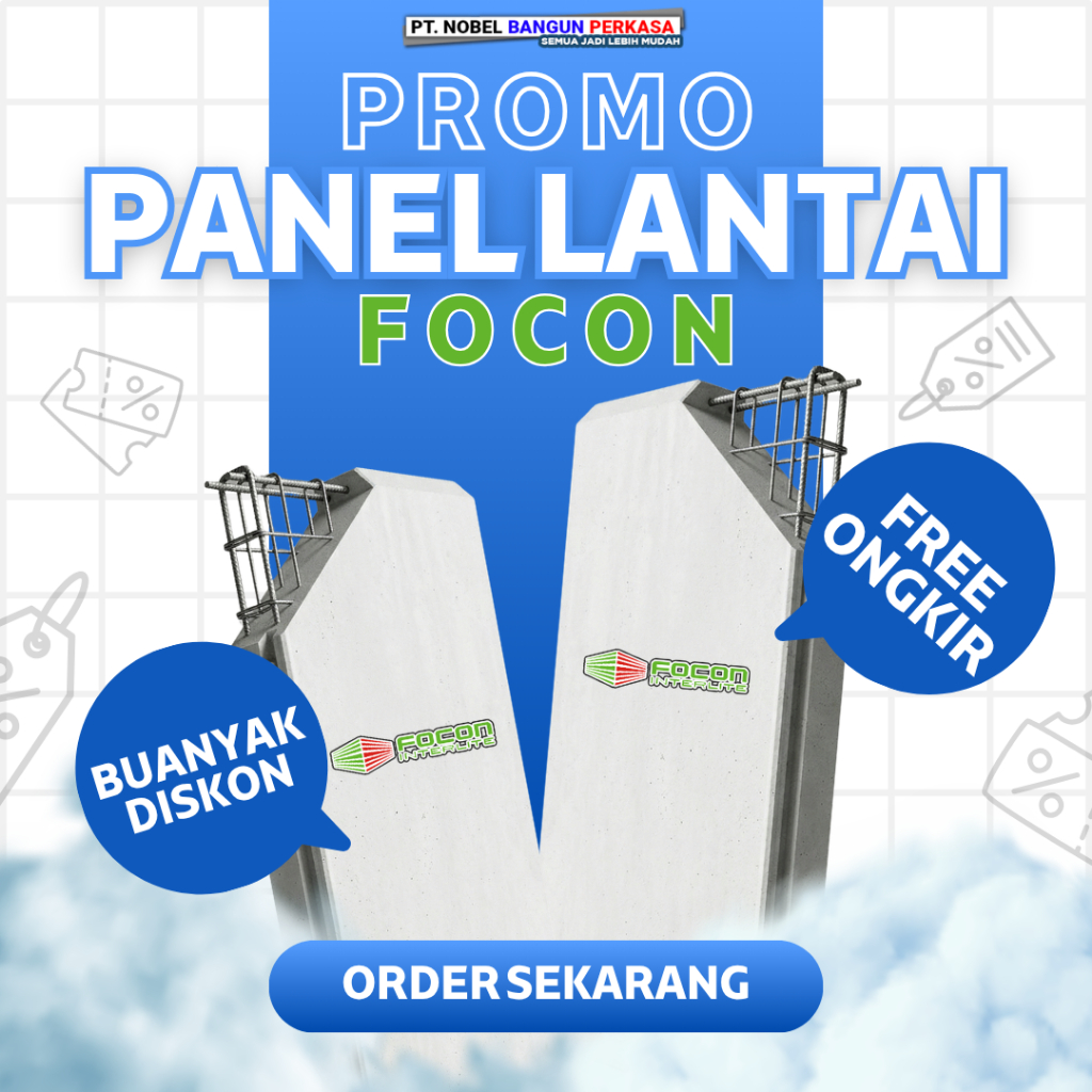 Jual Panel Lantai FOCON - Hebel Lantai Dak Beton Ringan AAC Lantai 2 ...