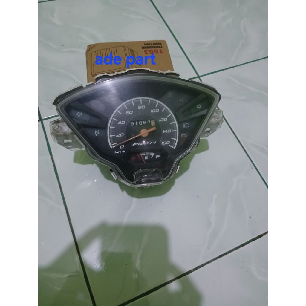 Jual Spidometer Speedo Honda REVO FIT FI Injeksi Original seken Fungsi ...