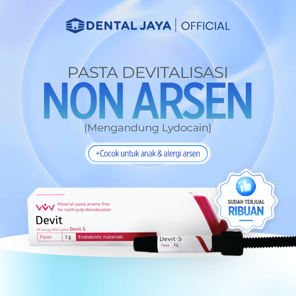 Jual Vladmiva Devit S Non Arsen | Devitec | Depulpin | Devitalisasi ...