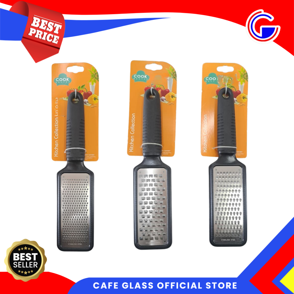Parutan Stainless Steel Serbaguna - Cheese Grater - Parut Keju, Wortel, Kentang Premium Cookmaster