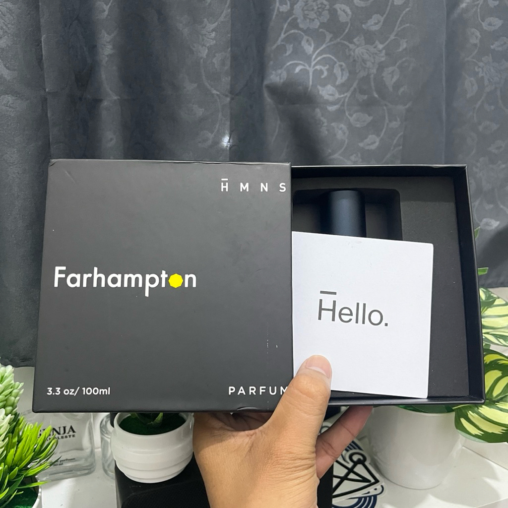 Jual HMNS FARHAMPTON 100ml Extrait de parfum preloved | Shopee Indonesia