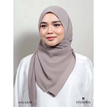 NEUT Hijab Segi Empat Premium Georgette Warna Neutral Square Hijab 120 Cm Jumbo By Hijhira