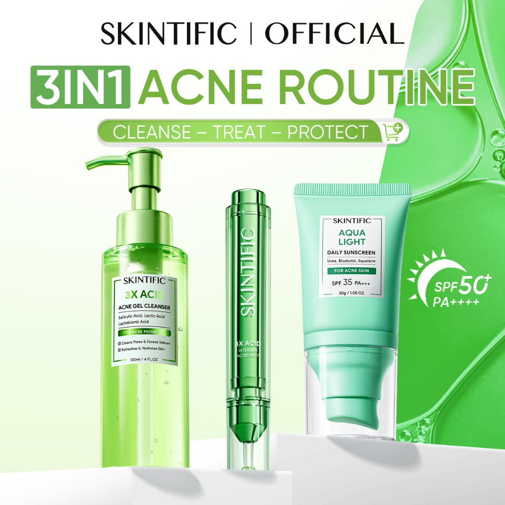 SKINTIFIC Anti-Acne Green Set
