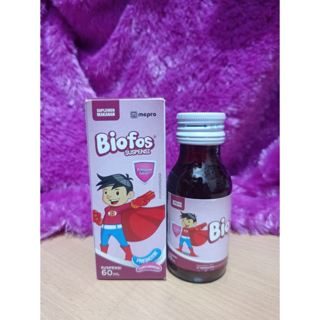 Jual [ORIGINAL] Biofos Syrup 60 ml - Multivitamin Nafsu Makan & Daya ...