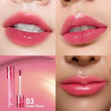 Fanbo Glossy Tint (DP) Lip Tint Juicy Moist Long Lasting Bibir Lembap Berkilau Natural Tanpa