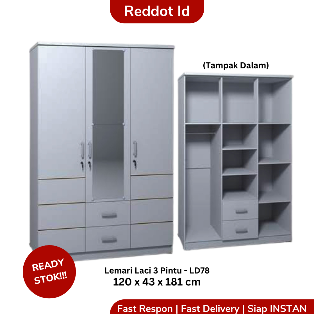 Jual Almari Terlengkap & Harga Terbaru Juli 2026 | Shopee Indonesia