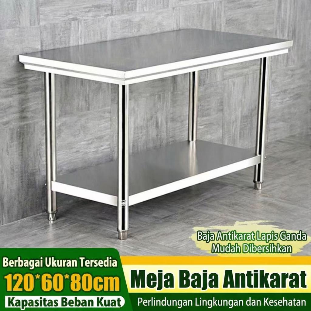 Jual Meja Stainless Steel Terlengkap & Harga Terbaru Juli 2026 | Shopee ...