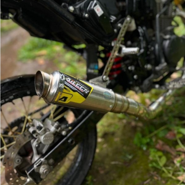 Jual Knalpot Original CRF 150 KLX DTRACKER Model Kolong Bawan Aileen ...