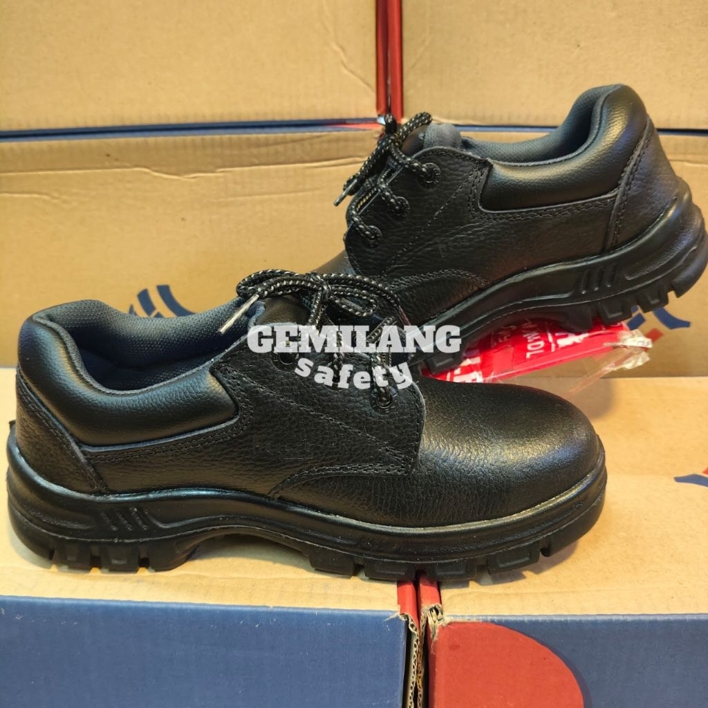 Jual Sepatu Safety Kent Java 78116 hitam original / Safety shoes sepatu ...