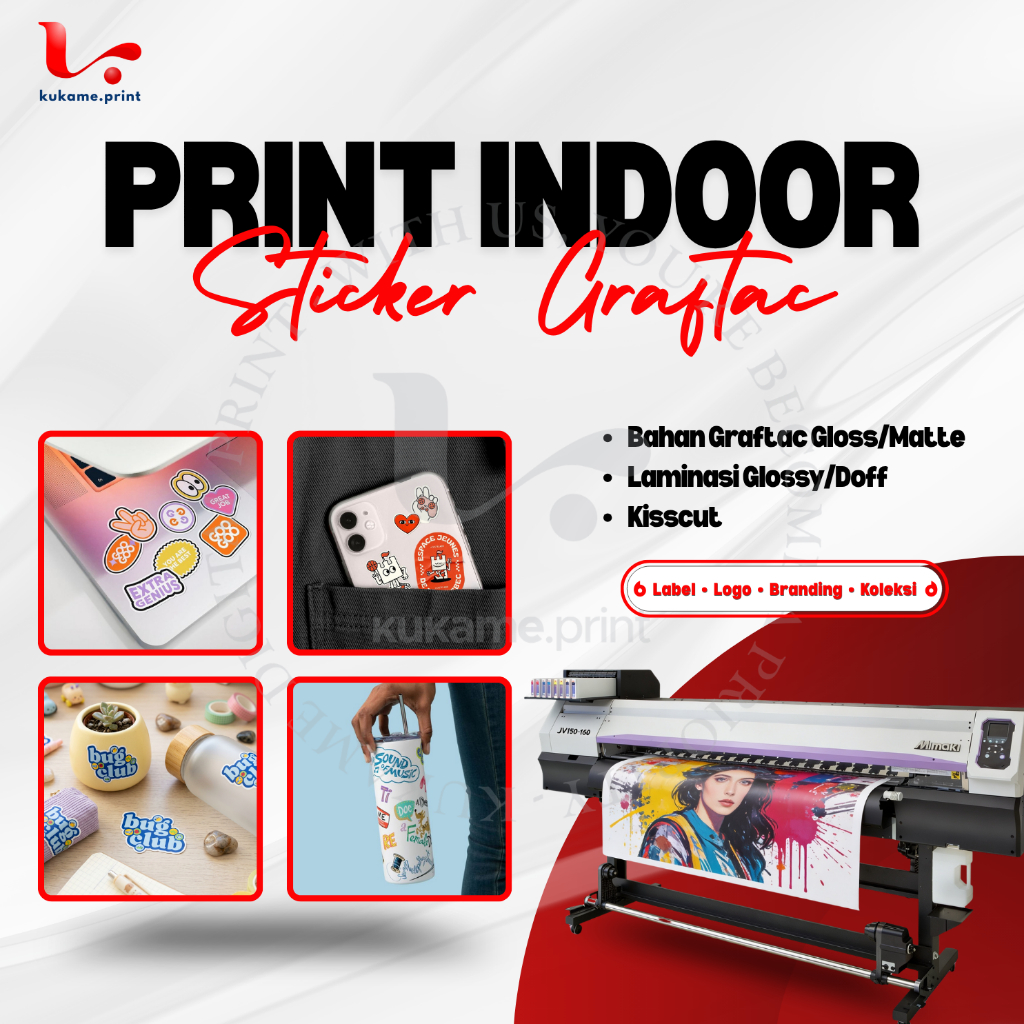 Jual PRINT STICKER GRAFTAC MURAH | Shopee Indonesia