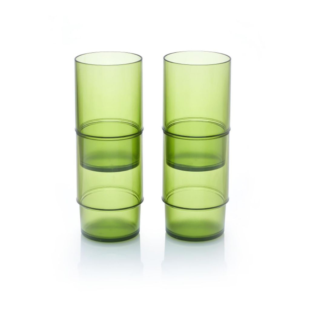 Jual TUPPERWARE DELUXE TUMBLER KUNING 400ml(4pc) | Shopee Indonesia