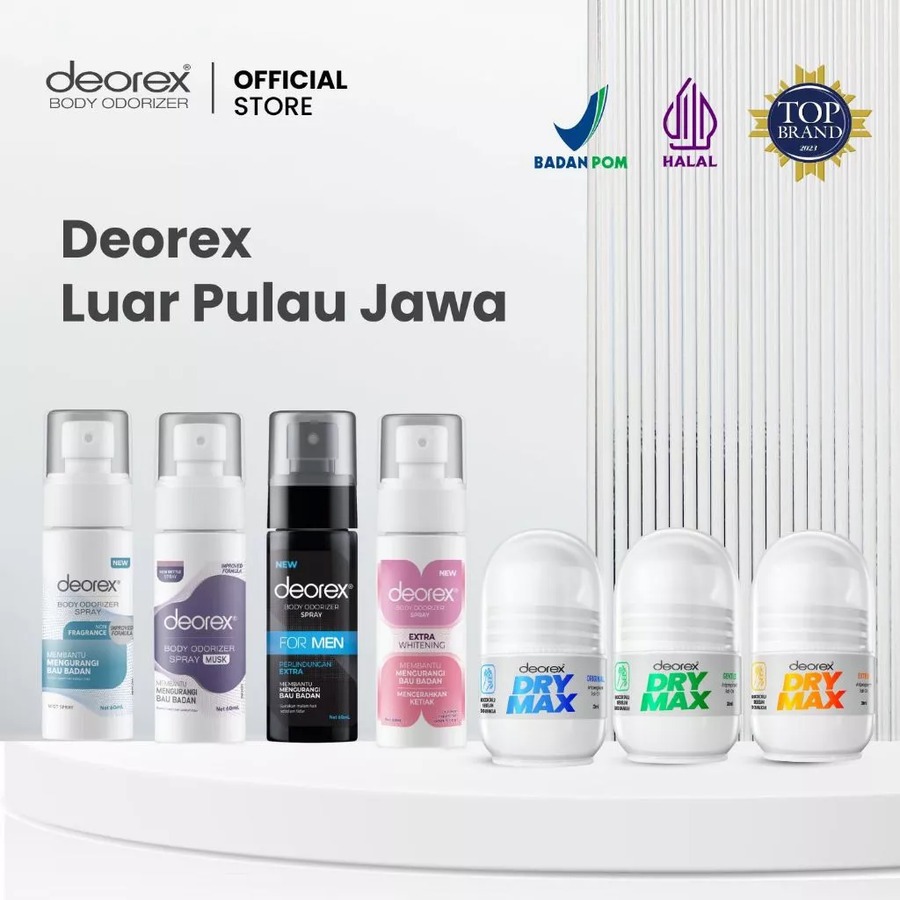 Jual [MUNDAE] Deorex Body Odorizer Nonfragrance/Musk/Men/Extra ...