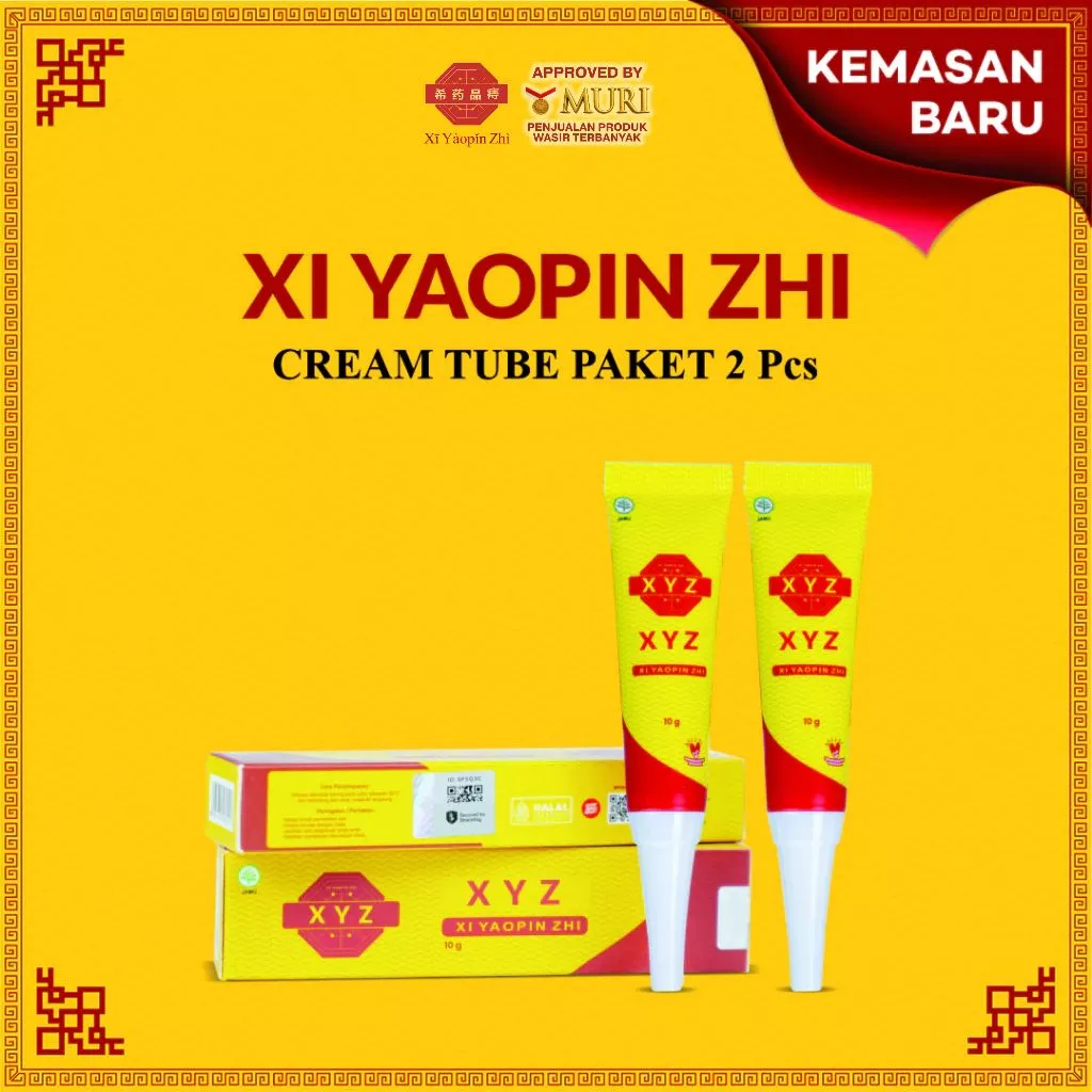 XI YAOPIN ZHI - Paket 2 Tube Cream bebas ambeyen dan nyeri wasir benjolan