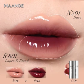 Bundle 2pcs Liptint Pigmented Lipstick Makeup Hydrating Tahan Lama Ringan Transferproof Lip
