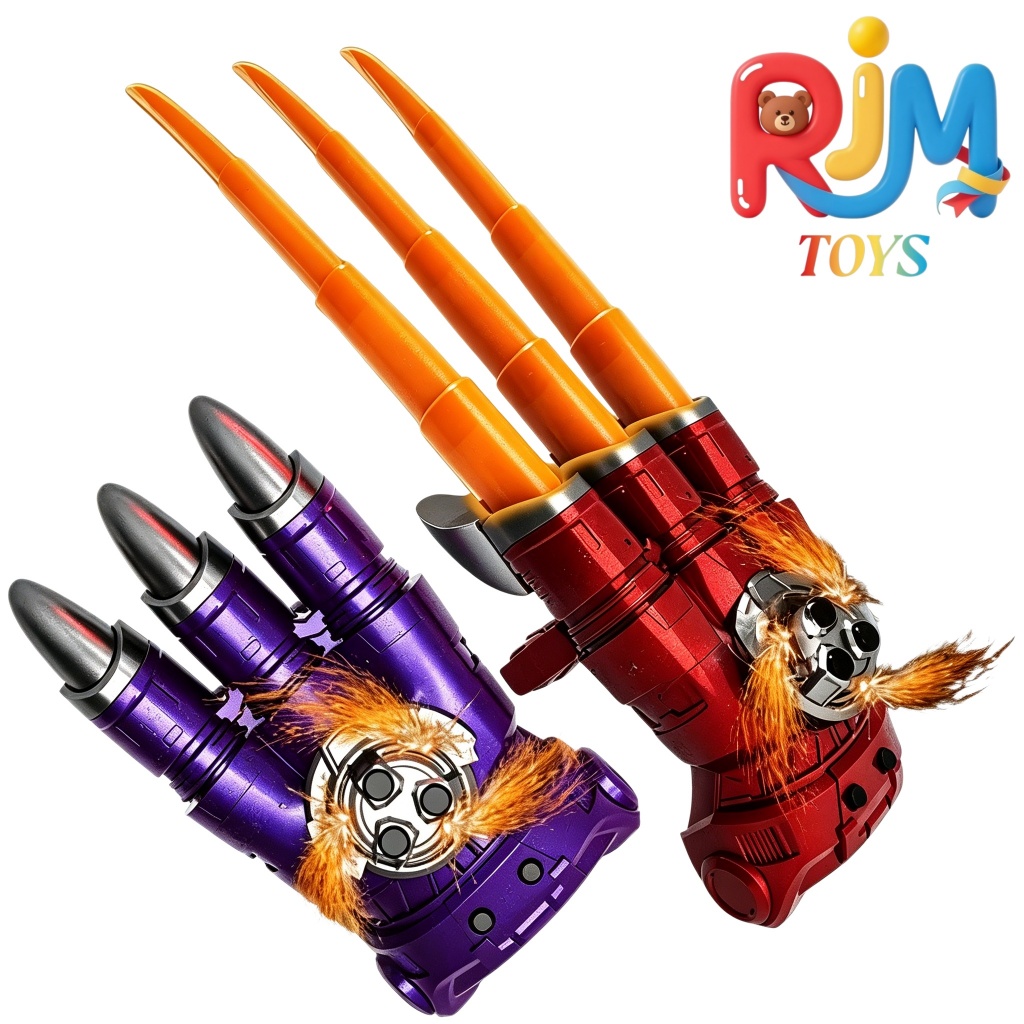 Jual RJM Cakar Serigala Api King Kong Mainan Anak, Laser Putar Lampu ...