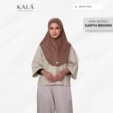 KALAHIJAB Aira Bergo All Size (SoftPad) Hijab Bergo Instan Breathable Spandex Hijab Daily Nyaman