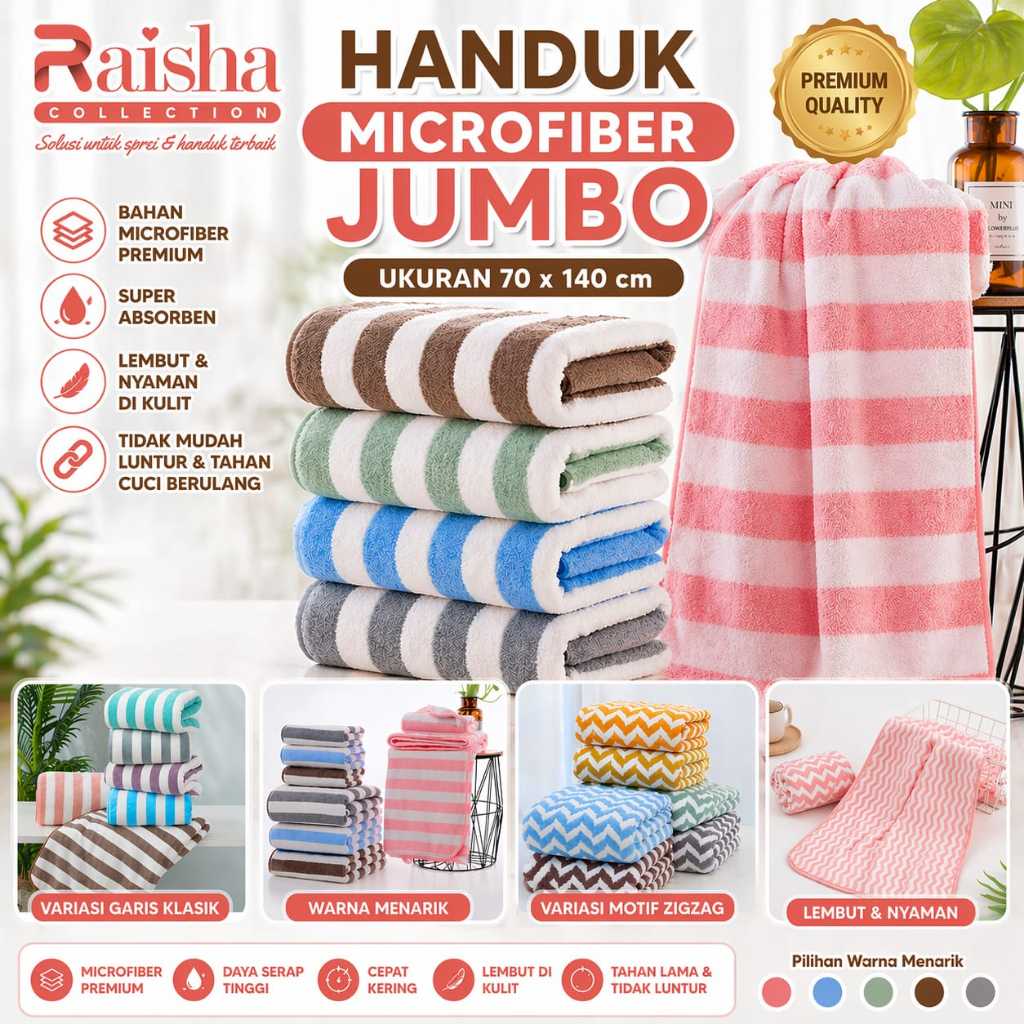 Jual Handuk Microfiber Terlengkap & Harga Terbaru Juli 2026 | Shopee ...