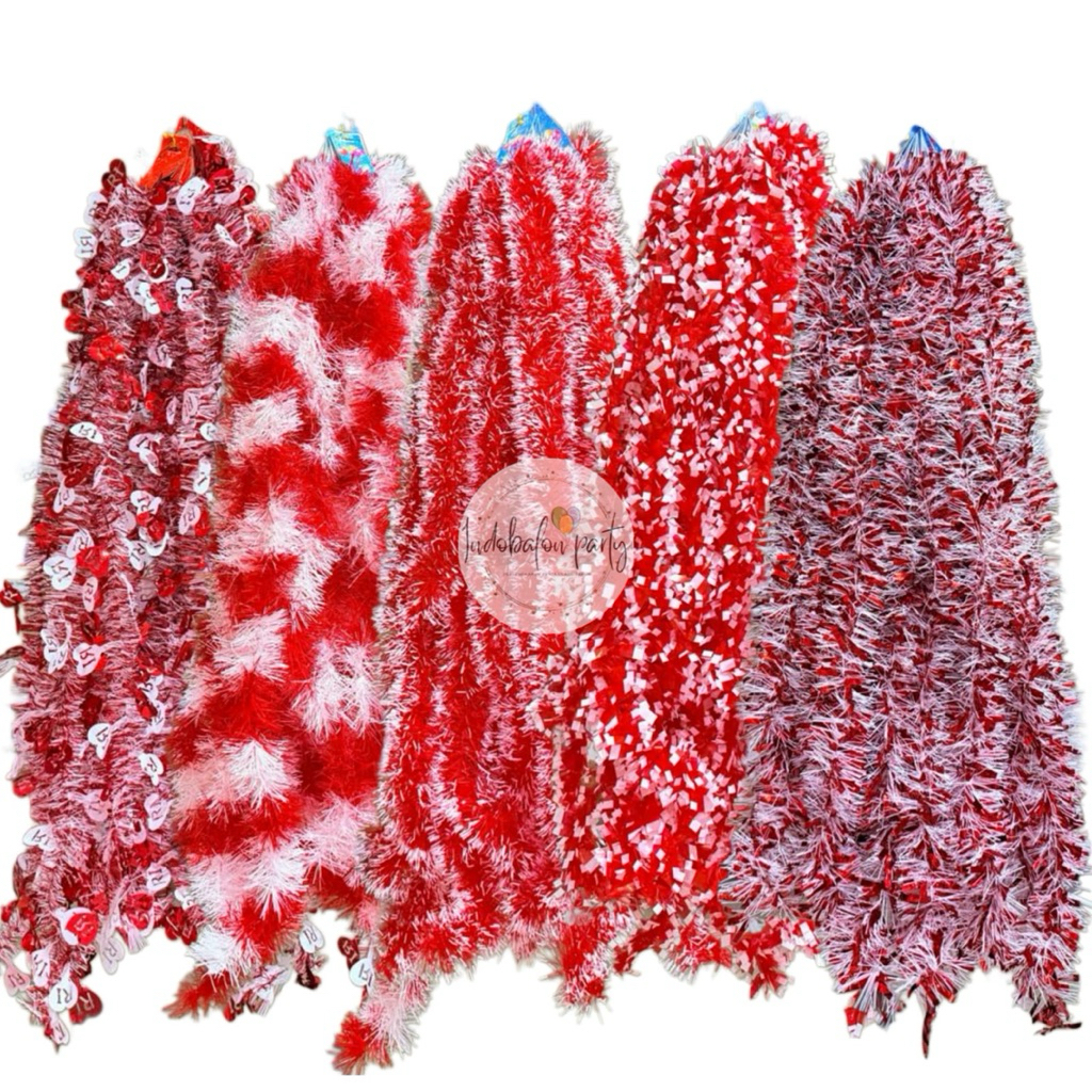 12 PCS Slinger merah putih 17 agustus / hiasan dekorasi HUT RI
