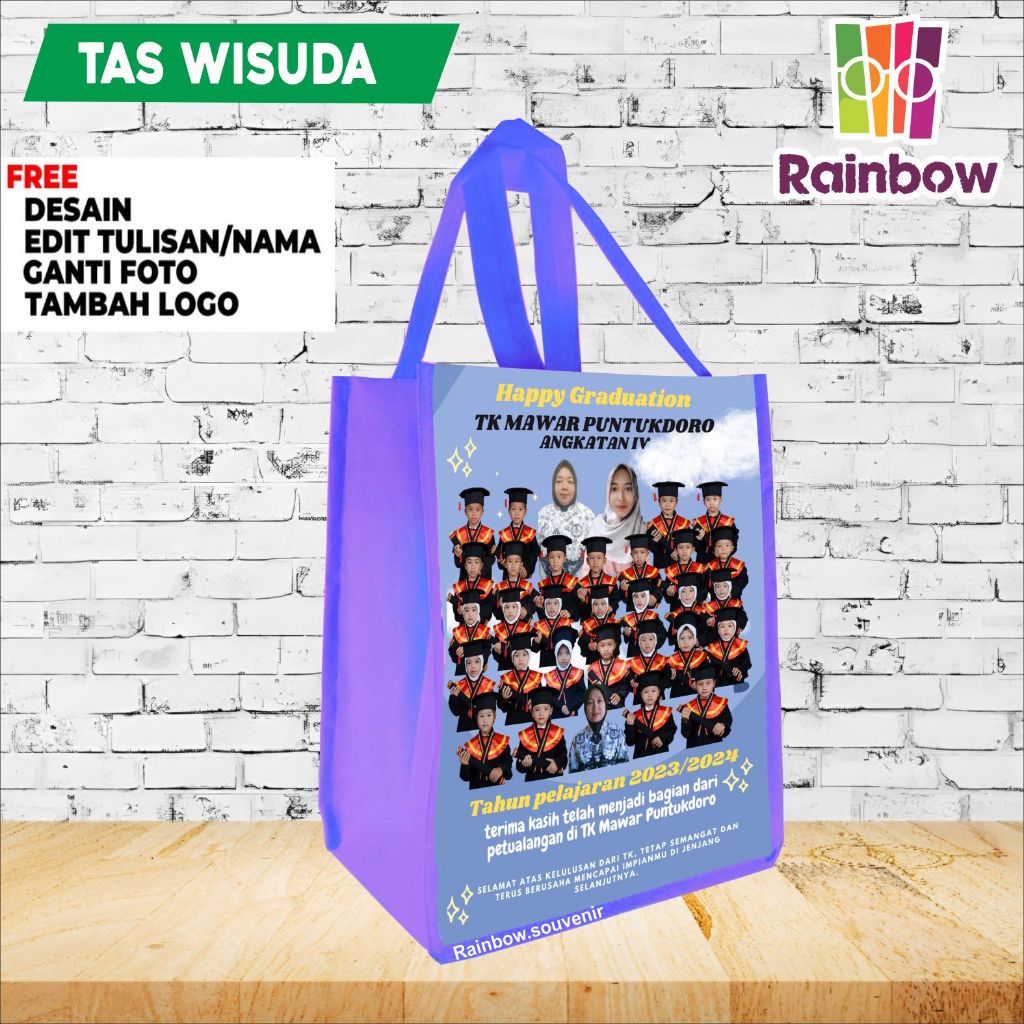 Jual TAS WISUDA CUSTOM // HAMPERS WISUDA // GRADUATION // TAS ...