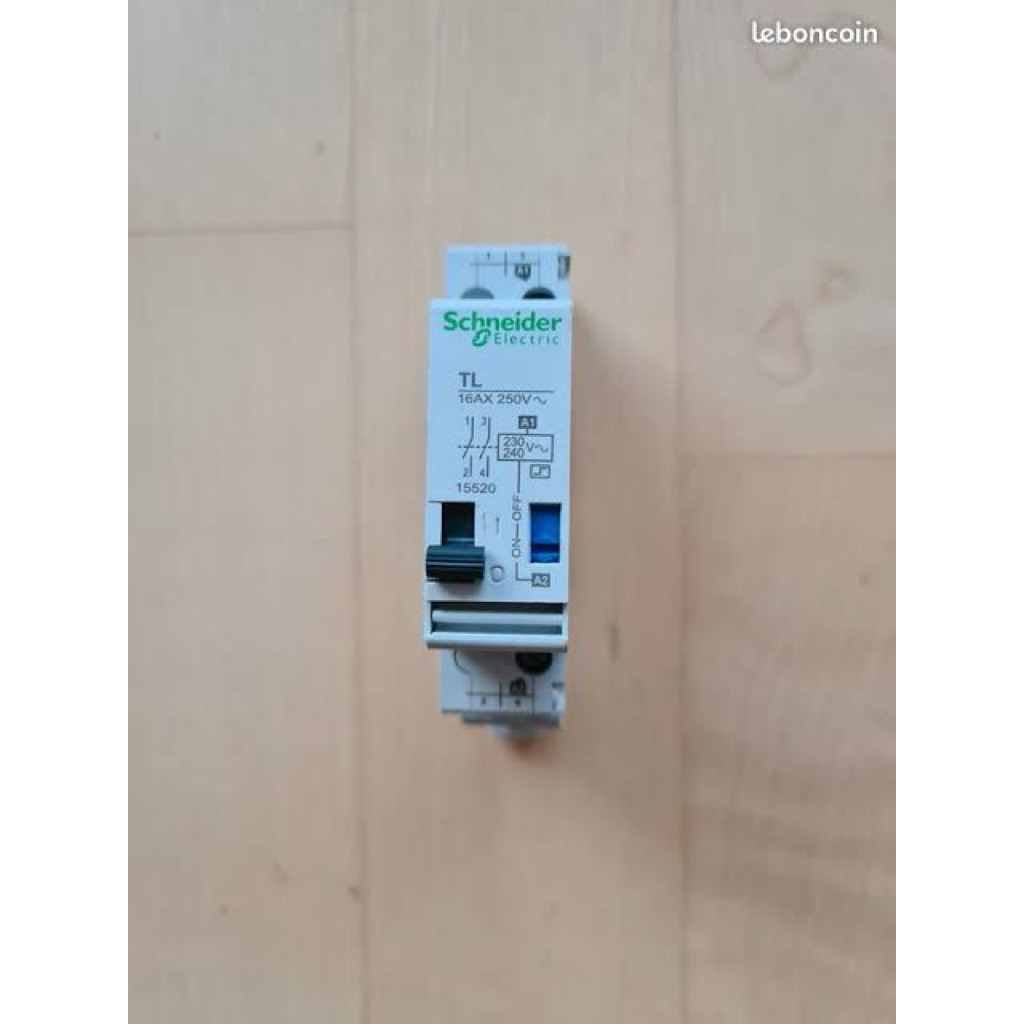 Jual Schneider Electric TL 16AX 250V Impulse Relay (seri 15510 ...