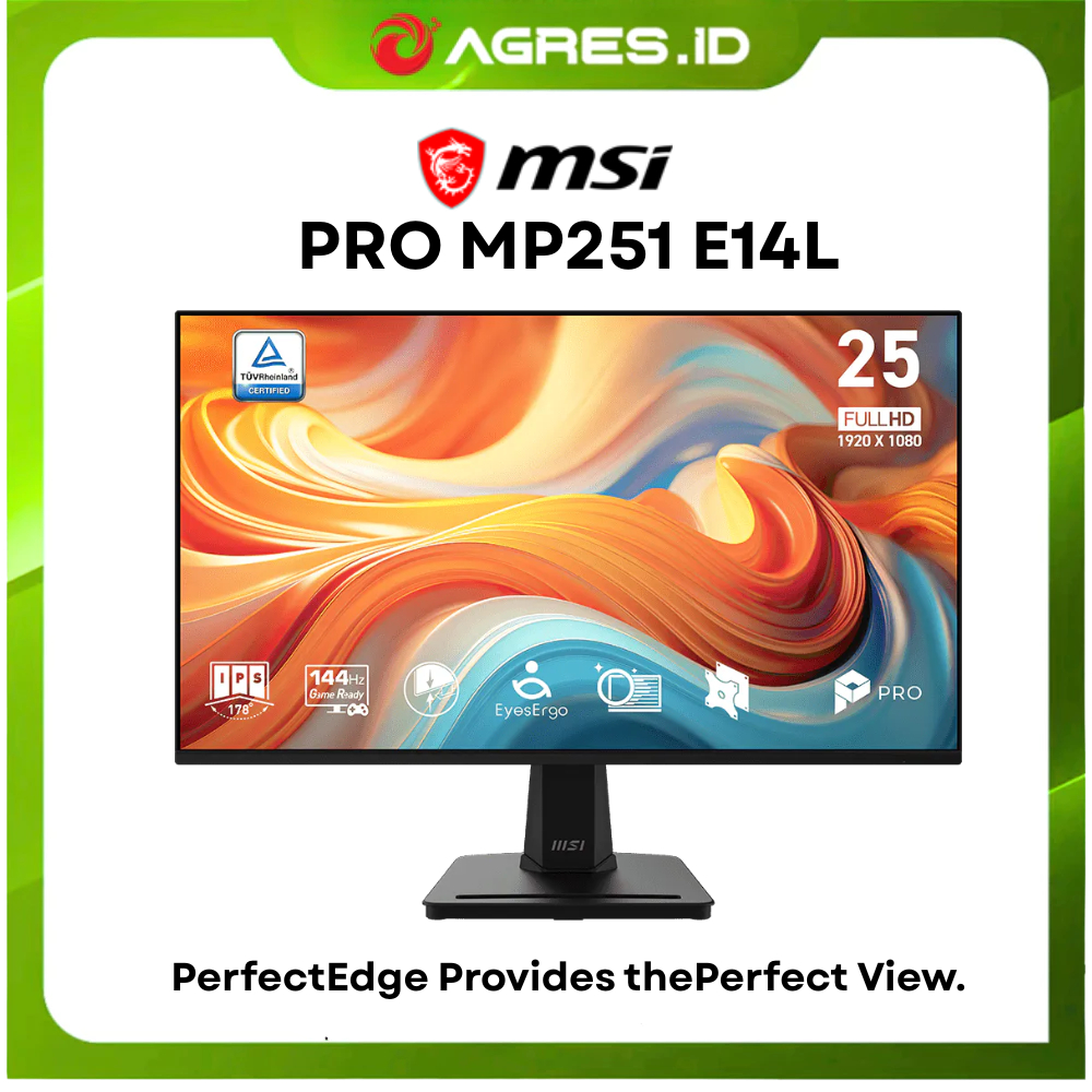 Jual MSI MONITOR 25 INCH OFFICE PRO MP251 E14L IPS FHD 1080P 1MS 144Hz ...