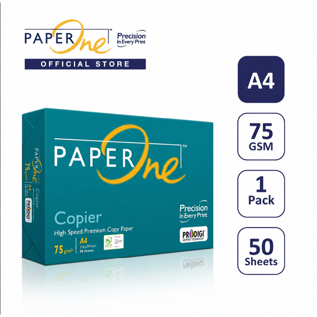 [Barang Hadiah] PaperOne Kertas A4 75gr Copier - Pack 50 Lembar