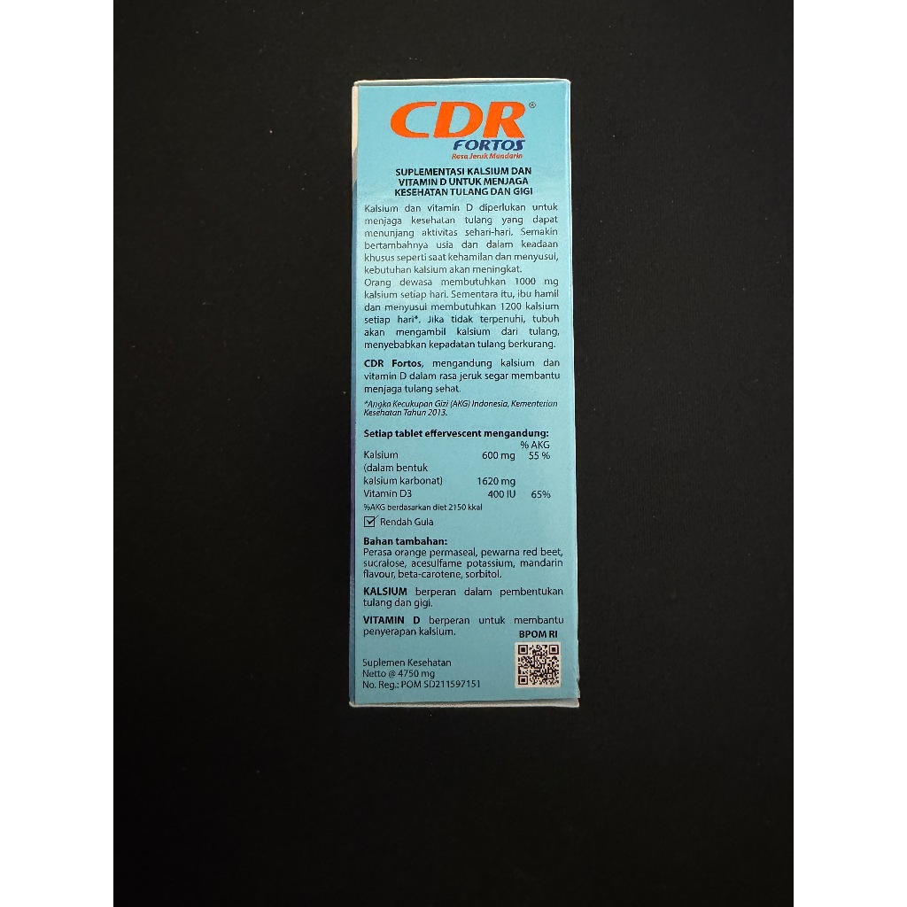 Jual CDR Fortos 1 PAK / PER PAK isi 10 pcs | Shopee Indonesia