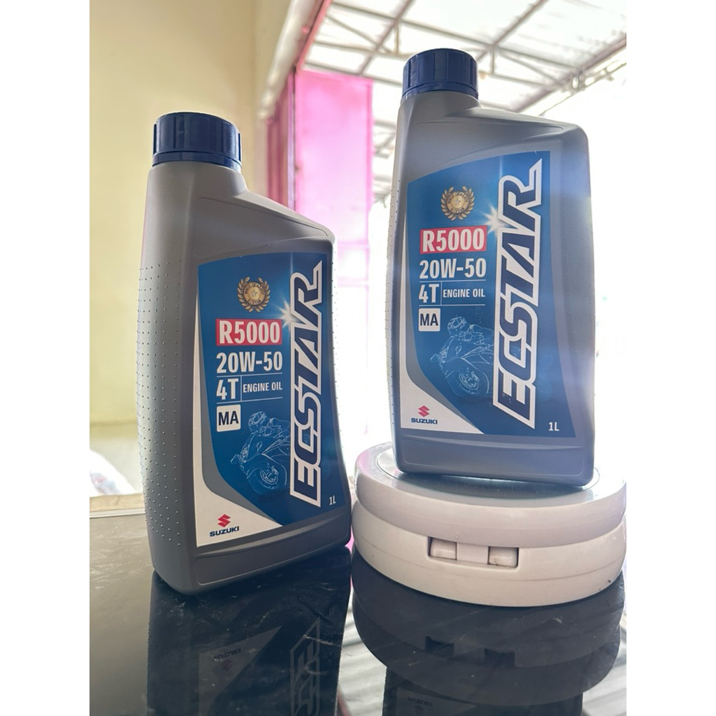 Jual Oli Mesin Motor Suzuki SGO ECSTAR R5000 1 Liter - 20W-50, Tahan ...