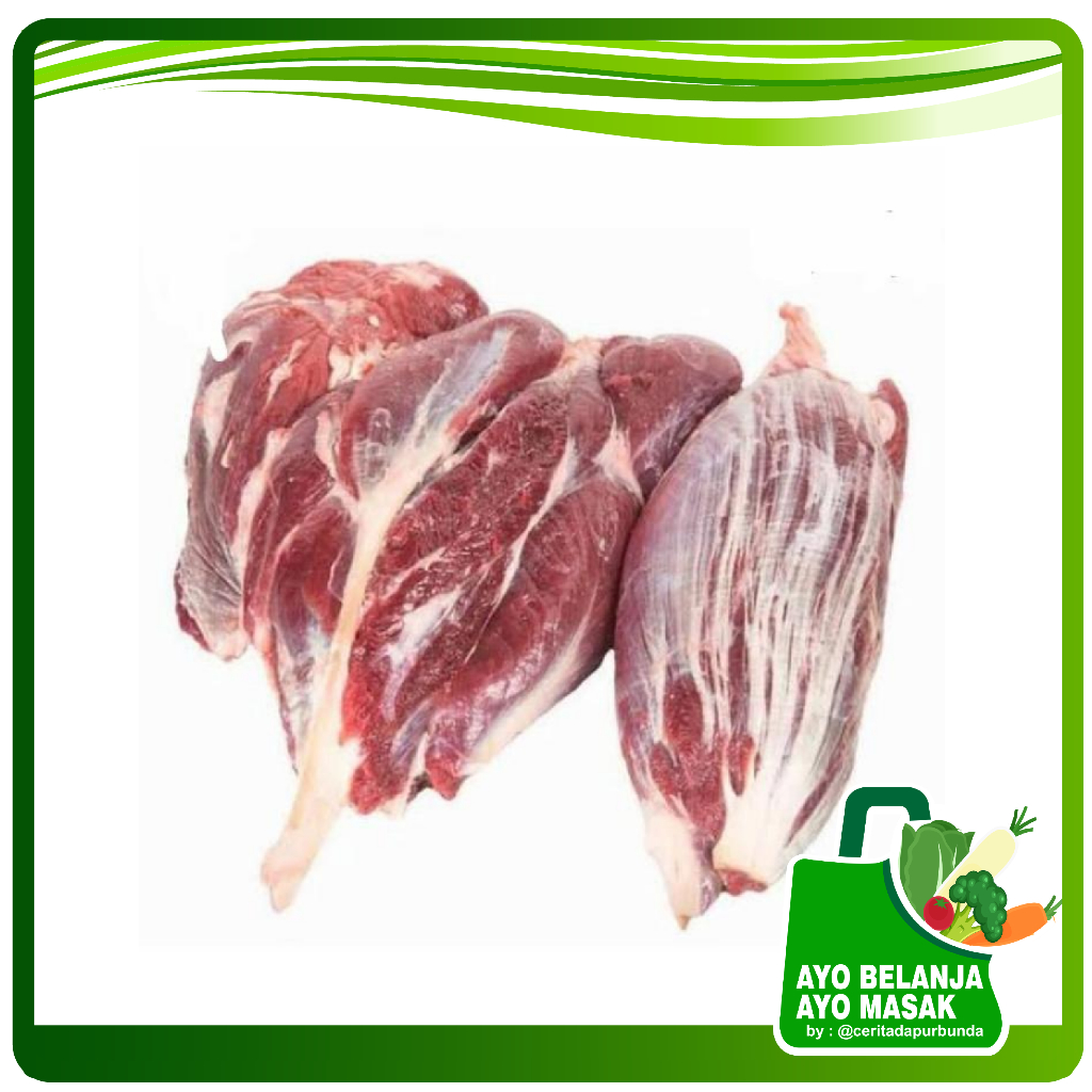 Jual DAGING SENGKEL SAPI SEGAR per 250 gram / BEEF SHANK [Ayo Belanja ...