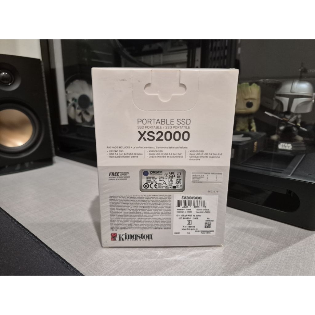 Jual SSD External / Portable SSD Kingston XS2000 / XS 2000 2Tb | Shopee ...