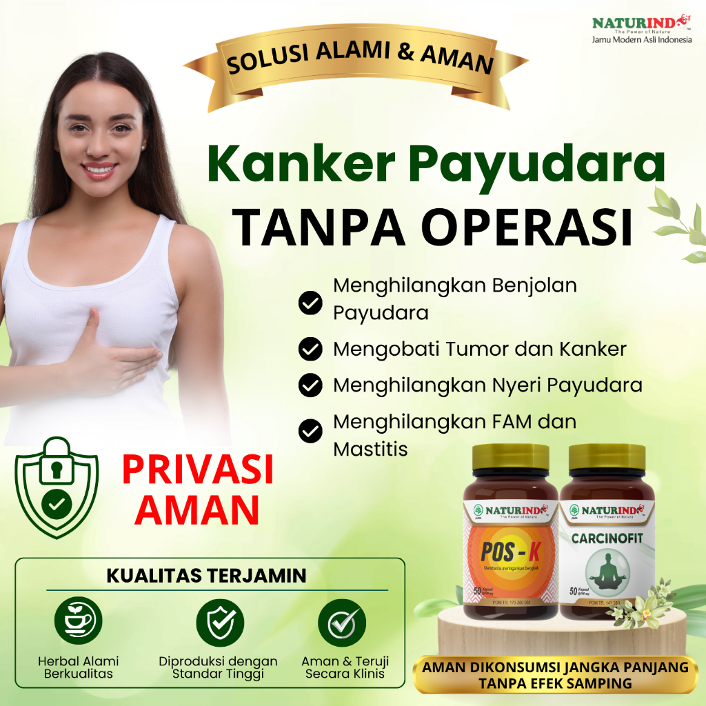 Obat Kanker Payudara Karsinoma Carcinofit Ampuh