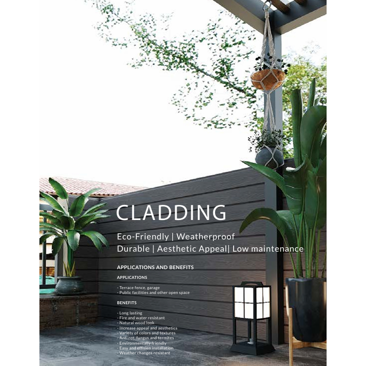 Jual Plaswood Ceilling / Cladding WPC Plafond Dinding Wood Panel ...
